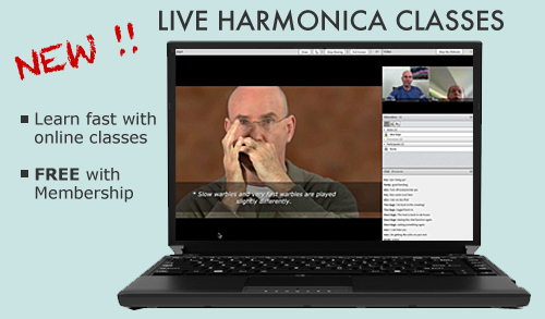 Harmonica Classes- live, online
